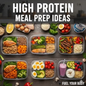 meal prep ideas high protein