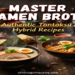 Master Ramen Broth Authentic Tonkotsu & Hybrid Recipes